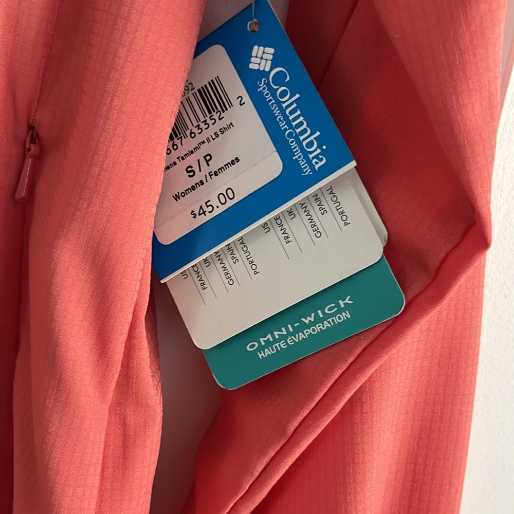 Columbia Tamiami Long Sleeve PFG Performance Shirt NWT - Picture 4 of 10